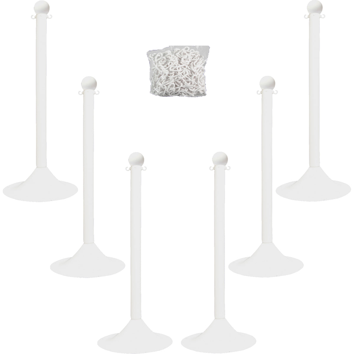 Light-Duty Stanchion & Chain Kit - SGR054