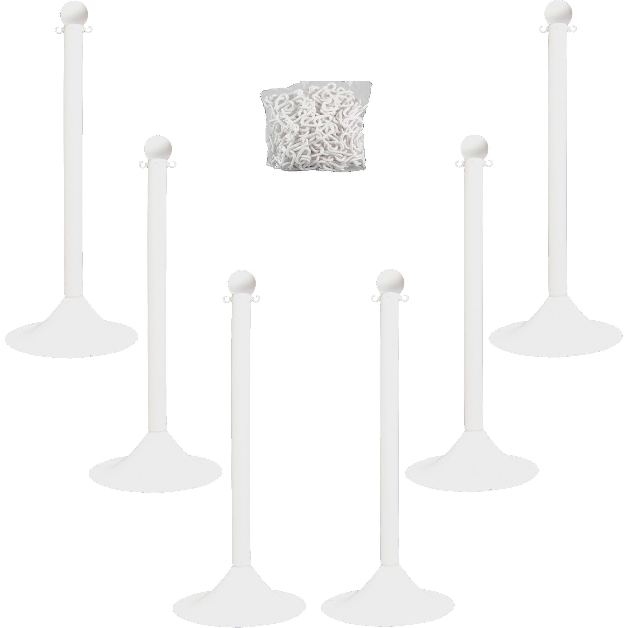 Light-Duty Stanchion & Chain Kit - SGR054