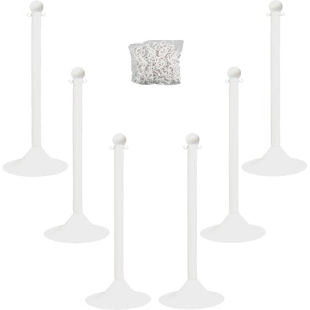 Light-Duty Stanchion & Chain Kit - SGR054