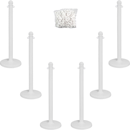 Medium-Duty Stanchion & Chain Kit - SGR061