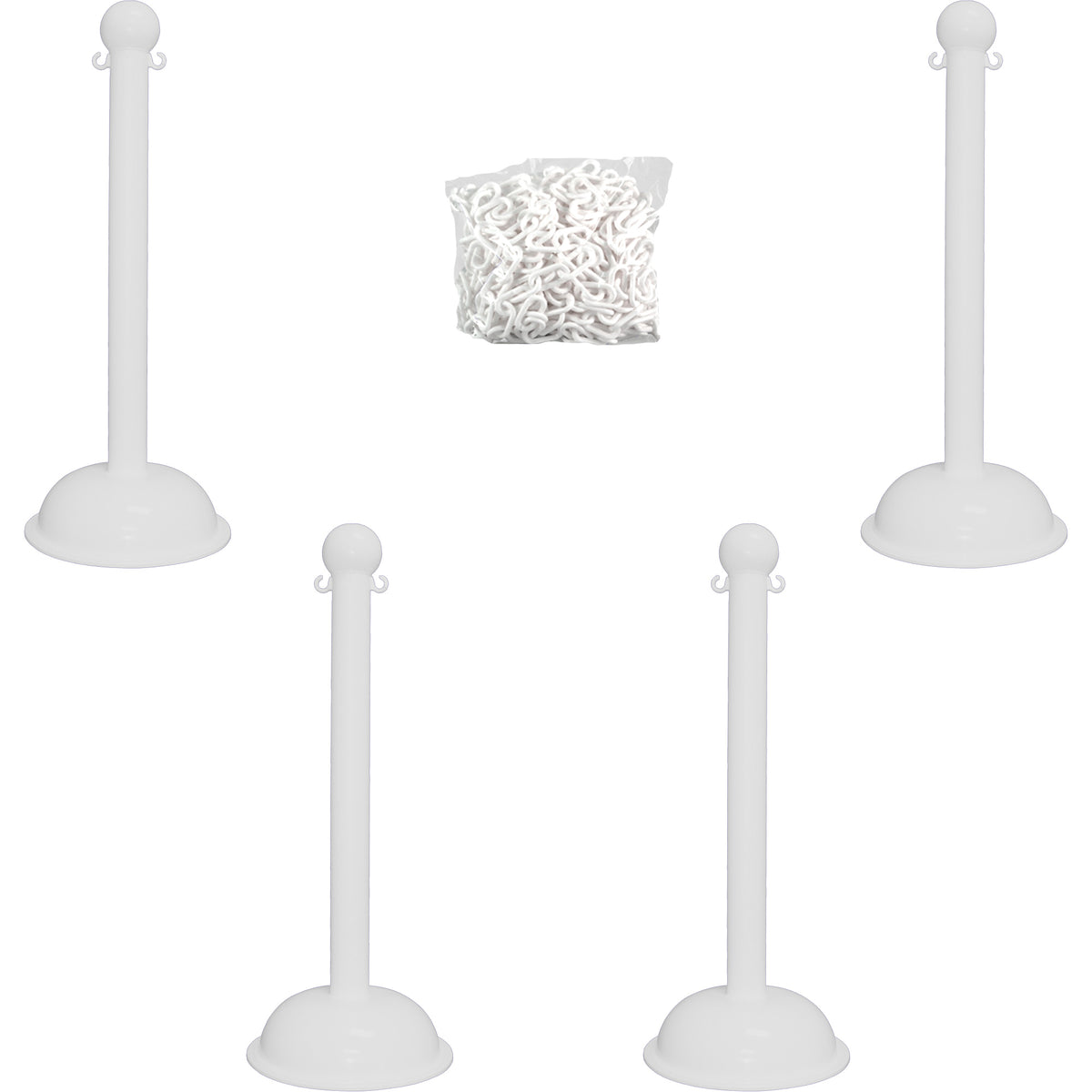 Heavy-Duty Stanchion & Chain Kit - SGR068