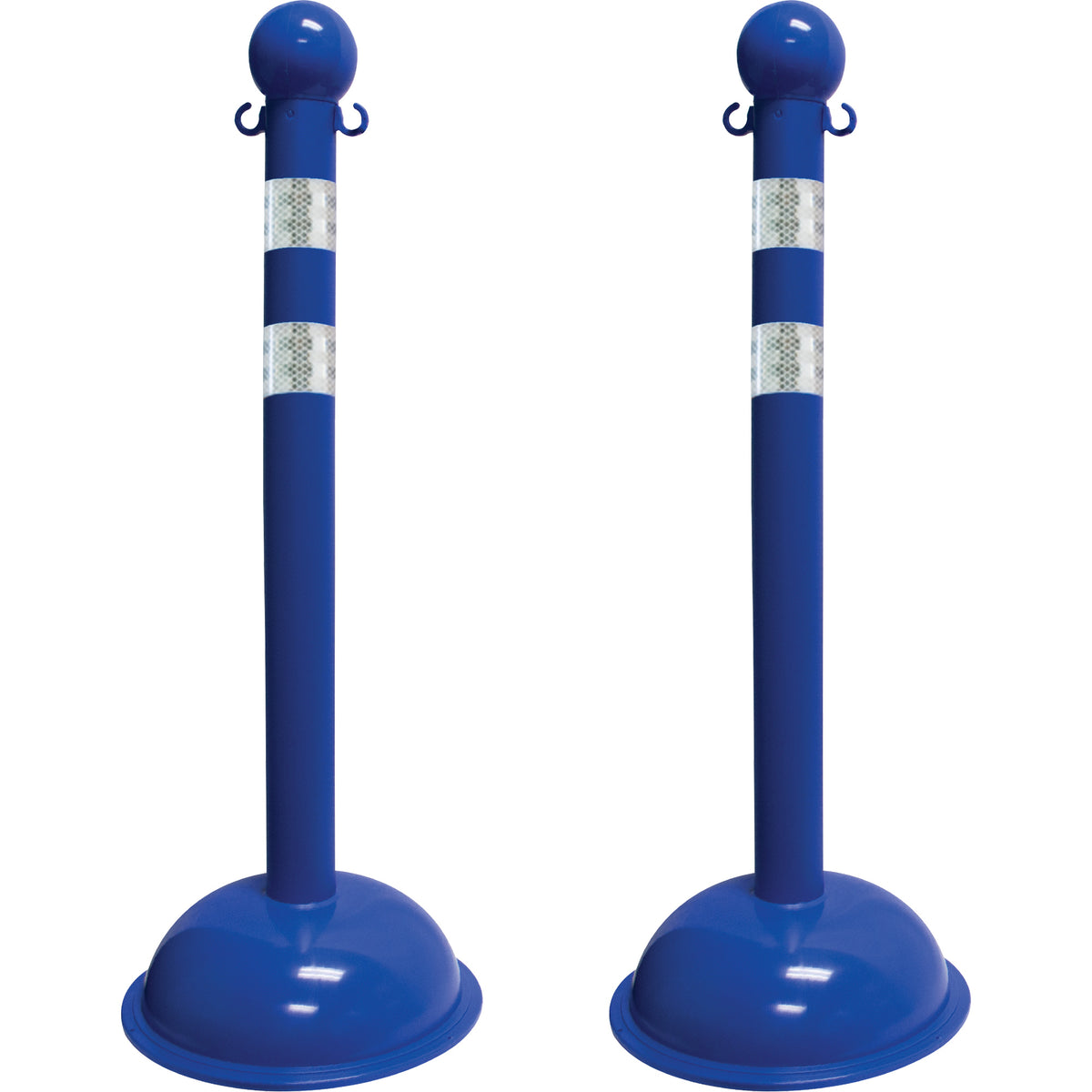Heavy-Duty Reflective Stanchion Set - SGR089