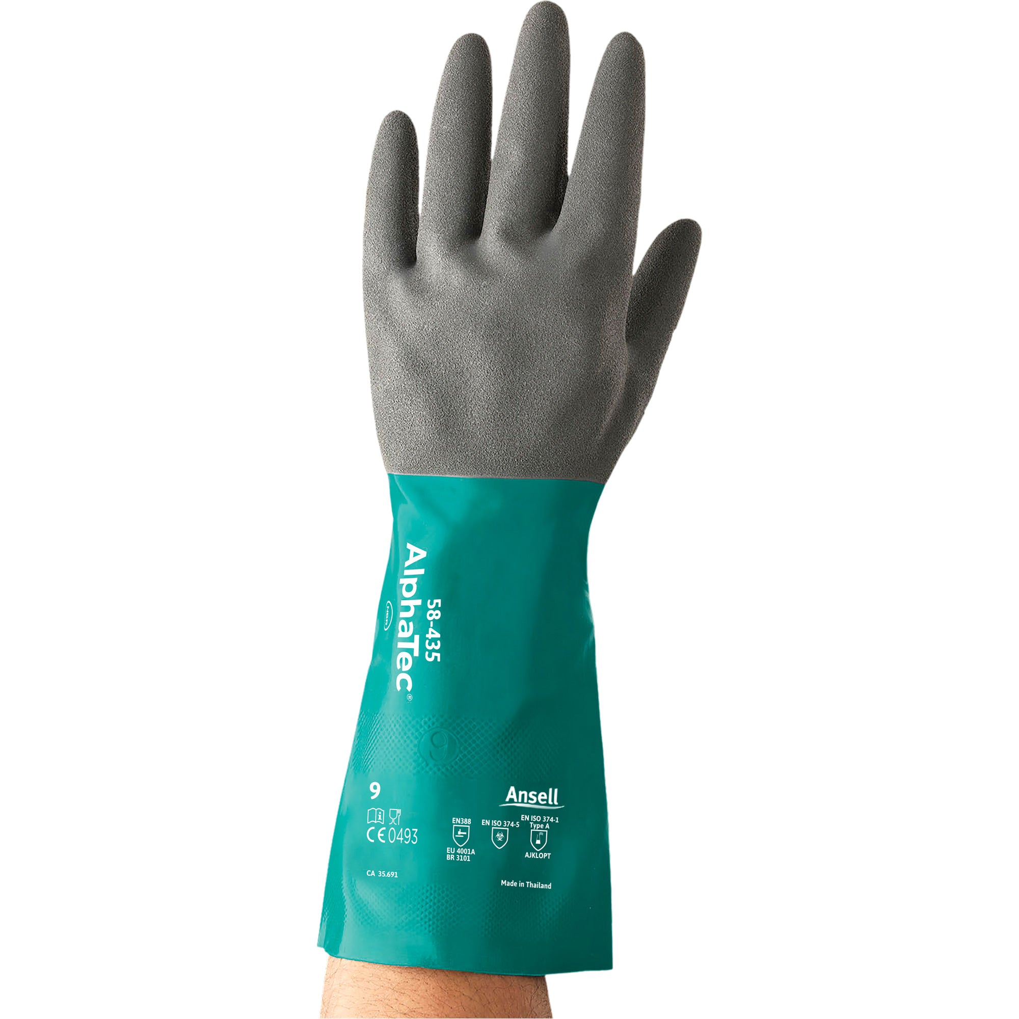 AlphaTec® 58-435 Series Chemical Resistant Gloves - SGR241