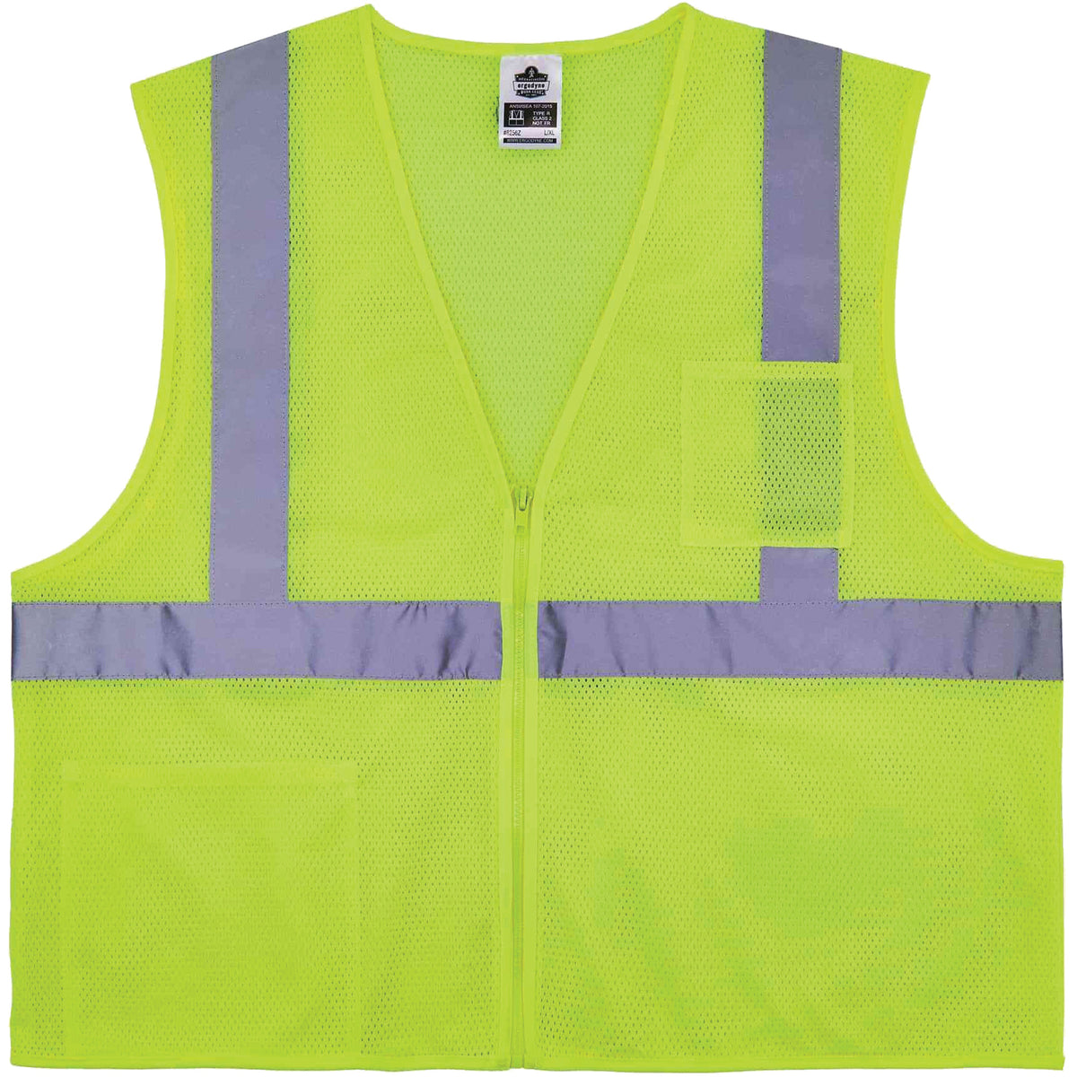 GloWear 8256Z Self-Extinguishing Safety Vest - SGR375