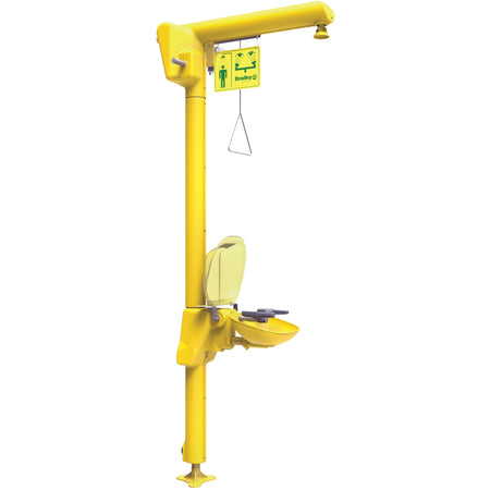 Halo™ Heat Trace Shower & Eye/Face Wash Unit - SGS358