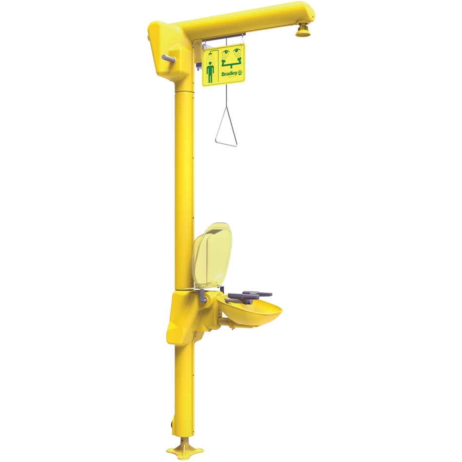 Halo™ Heat Trace Shower & Eye/Face Wash Unit - SGS358
