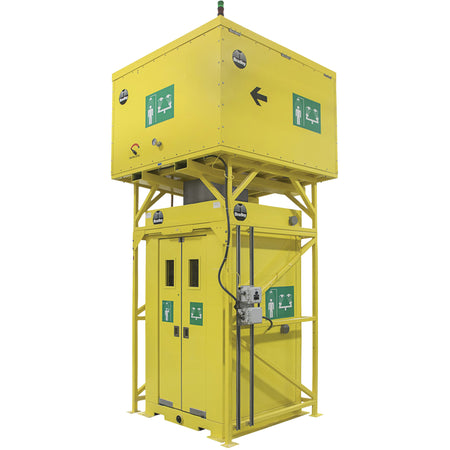 Enclosed Outdoor Gravity Fed Safety Shower - SGS361