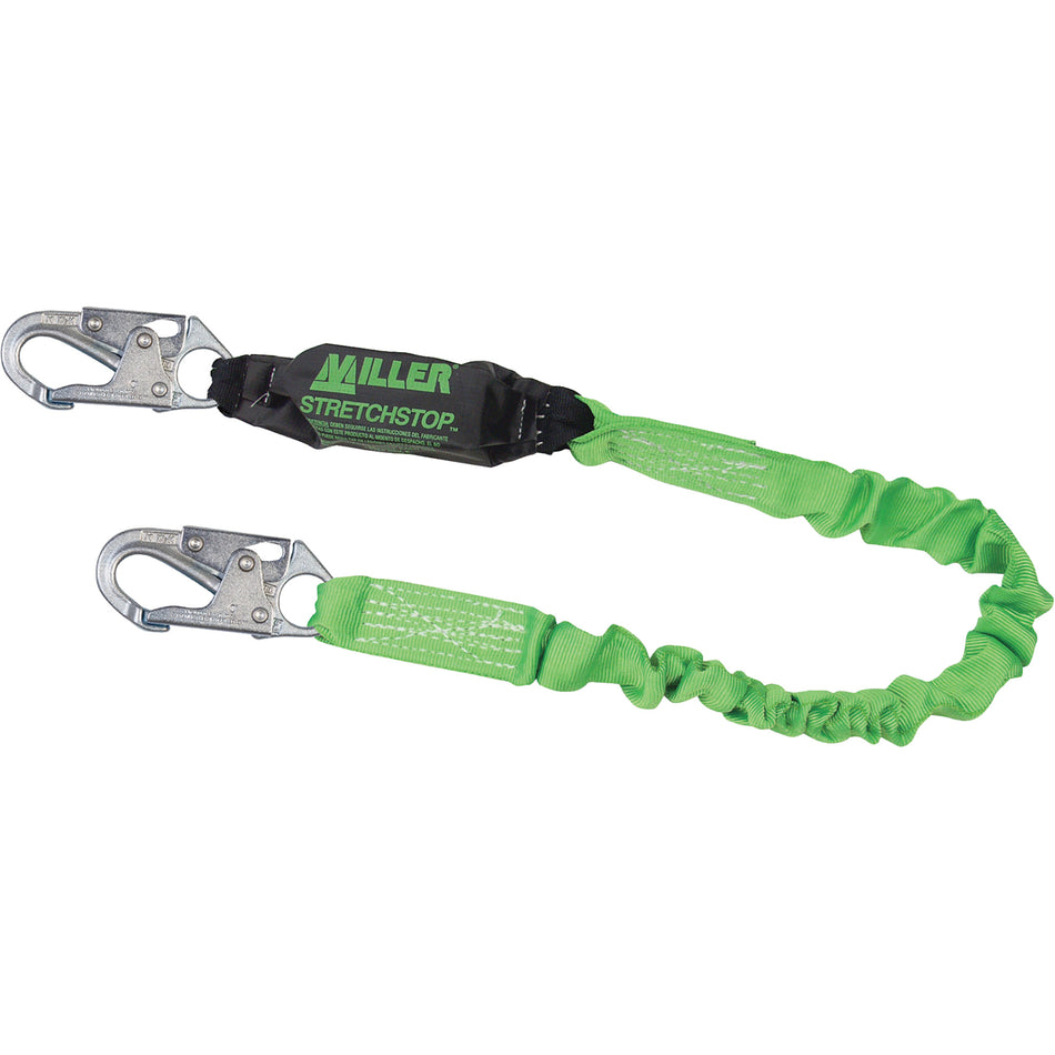 Miller® StretchStop® Shock-Absorbing Lanyard - SGT477