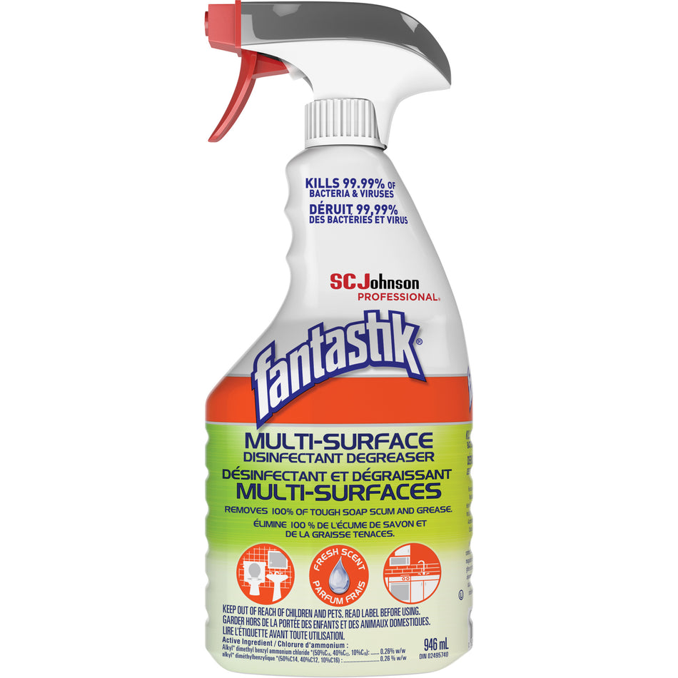 Fantastik® Professional Multi-Surface Disinfectant & Degreaser - SGU406