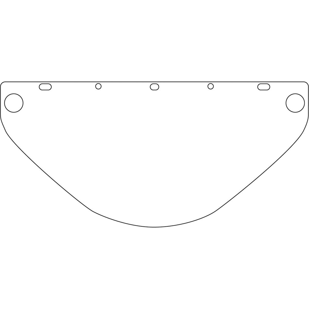 Dynamic™ Universal Fit Safety Visor - SFZ576
