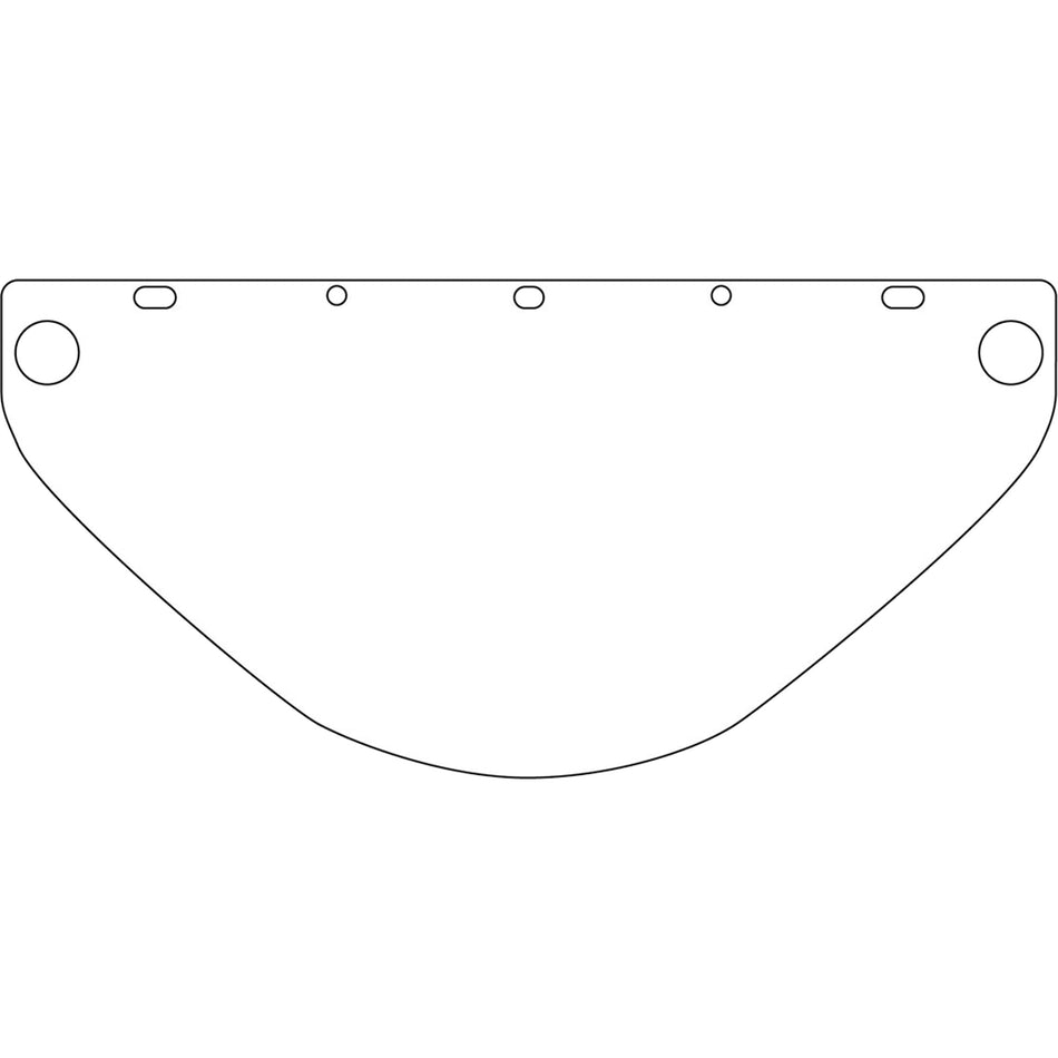 Dynamic™ Universal Fit Safety Visor - SFZ576