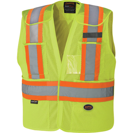 6933 High-Visibility Drop Shoulder Safety Tear-Away Vest - SGD702