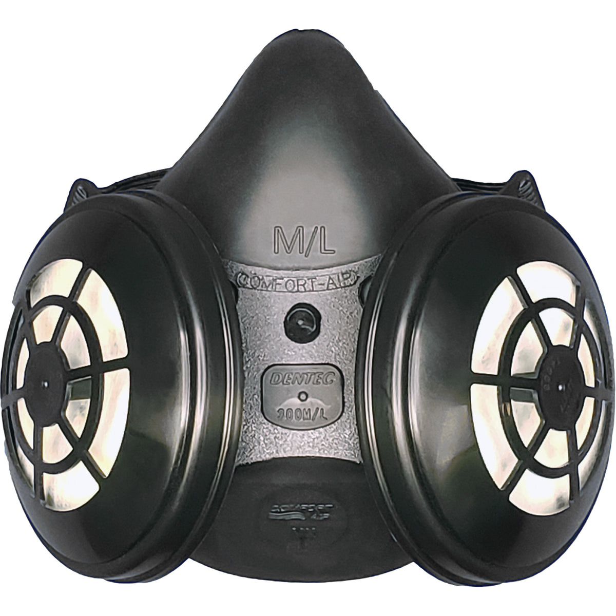 Comfort-Air® 400Nx Black Half Mask without Exhalation Valve N95 Kit - SGX135