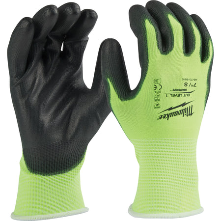 High Visibility Dipped Gloves - SGX658