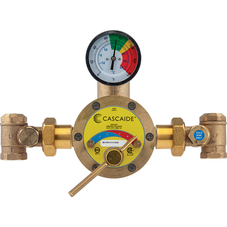 Mixing Valve for Exposed Assembly of Drench or Combination Emergency Shower - SGX711