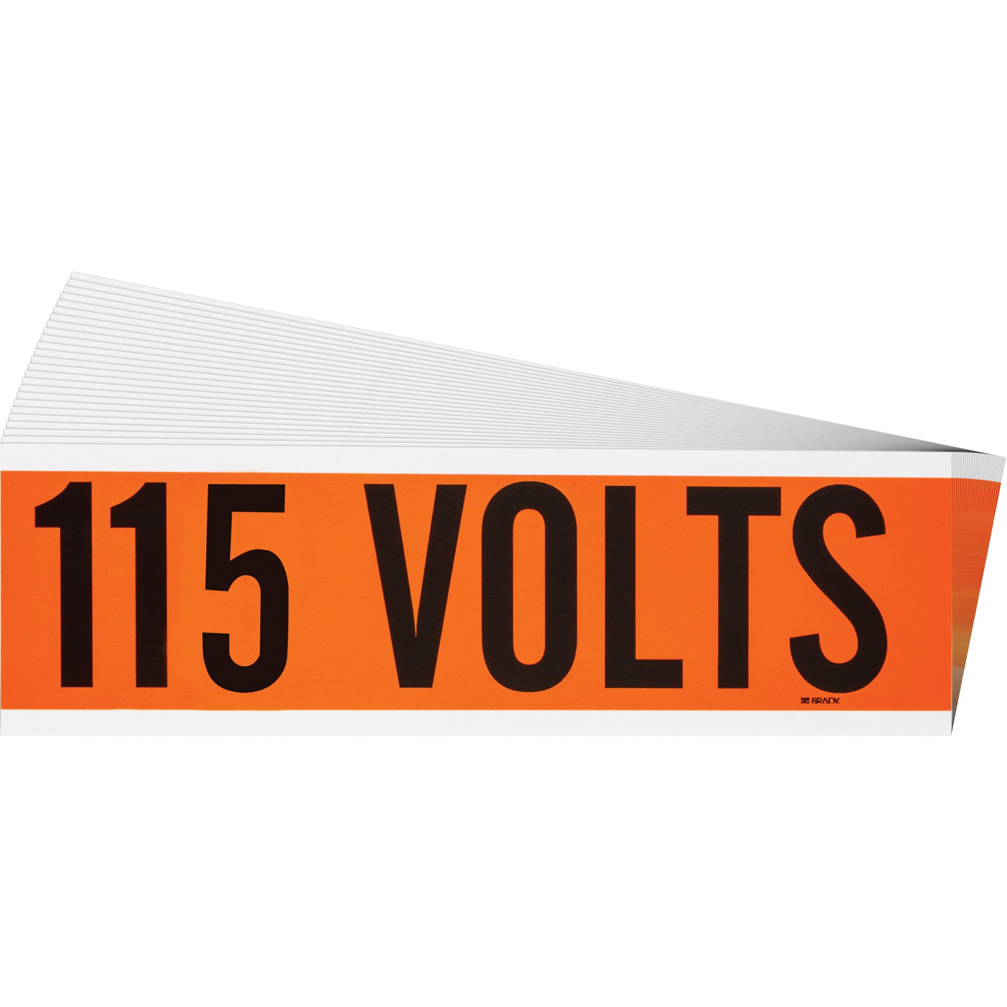 ""115 Volts"" Conduit & Voltage Labels - SGX936