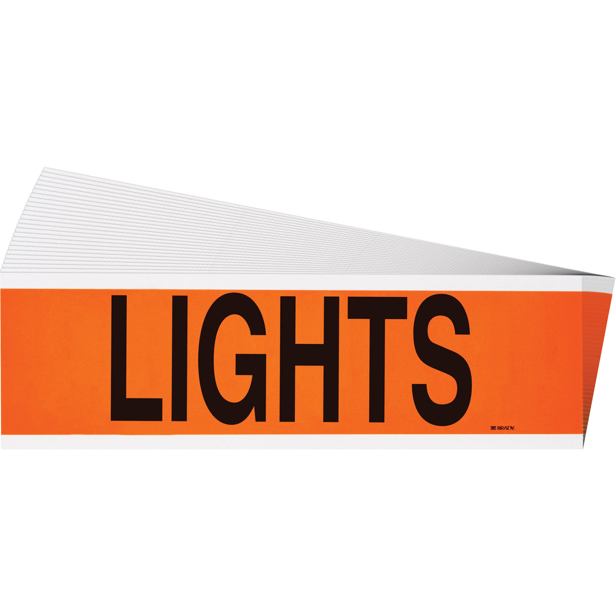 ""Lights"" Conduit & Voltage Labels - SGX957