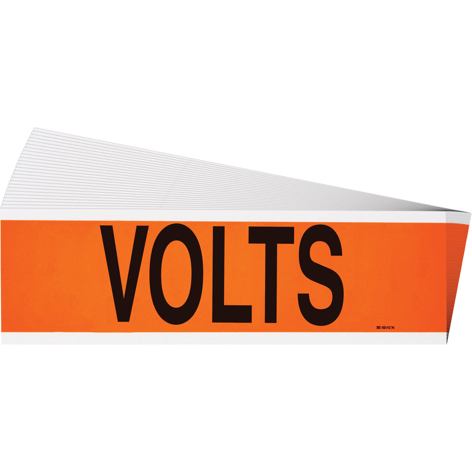""Volts"" Conduit & Voltage Labels - SGX961