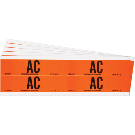 ""AC"" Conduit & Voltage Labels - SGX980
