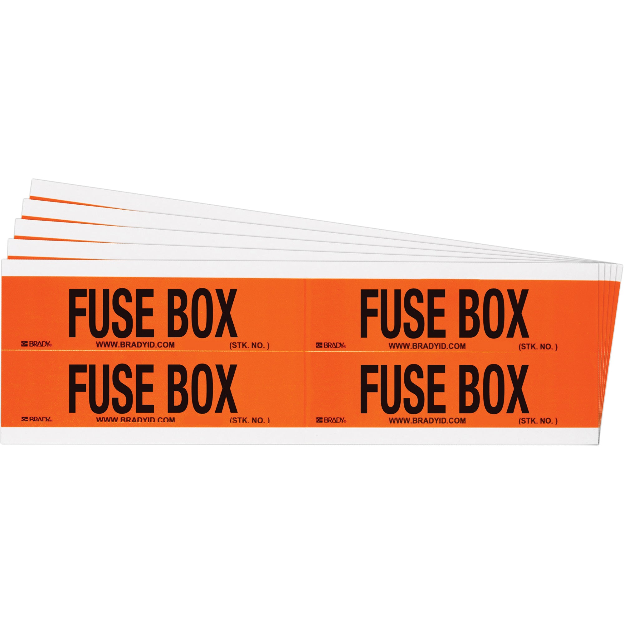 ""Fuse Box"" Conduit & Voltage Labels - SGX983