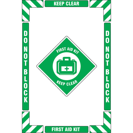""First Aid"" Floor Marking Kit - SGY027