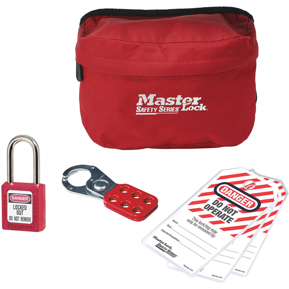 Personal Lockout Kit with Zenex™ Thermoplastic Padlock - SGZ631