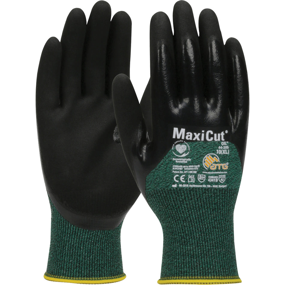 ATG MaxiCut® Oil Cut-Resistant Gloves - SGZ753
