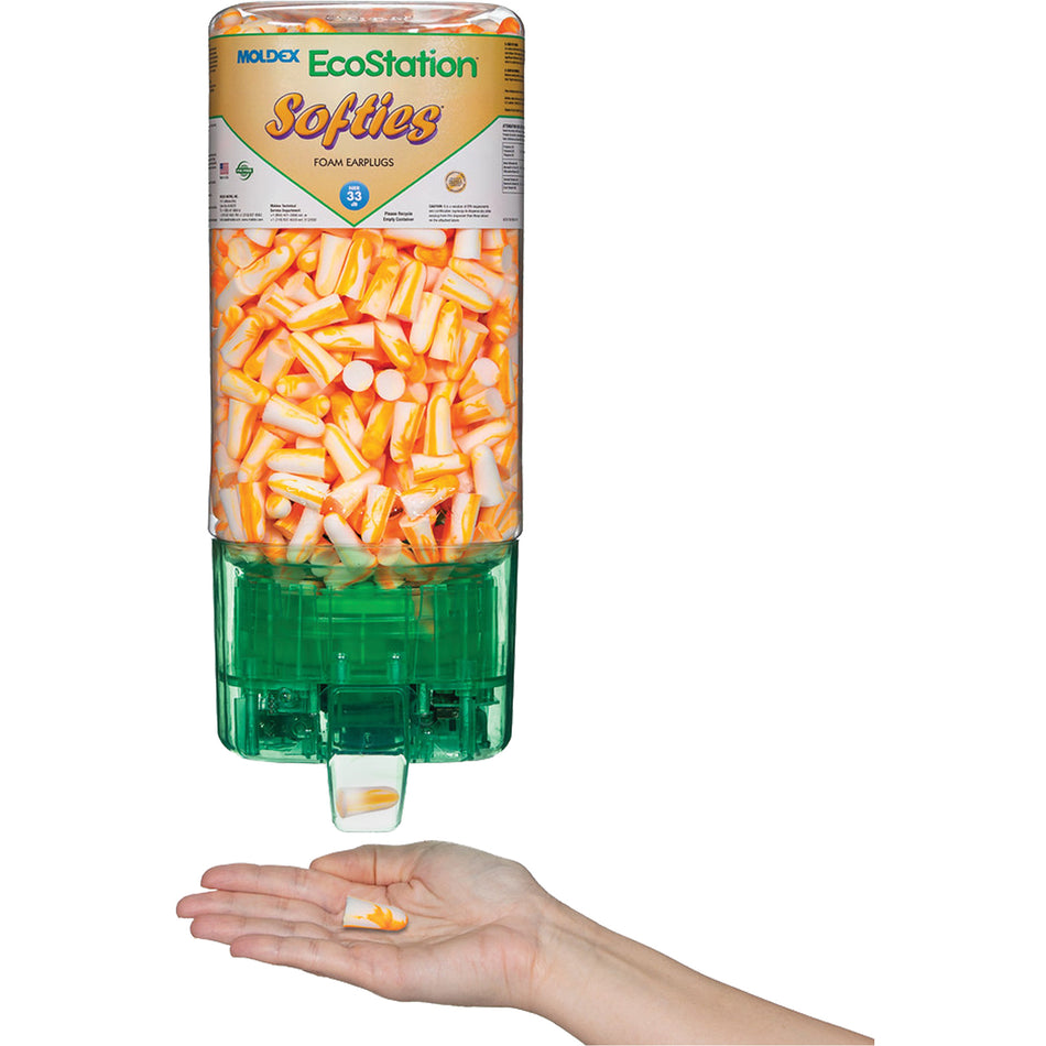 Softies® Earplugs TouchFree EcoStation® Dispenser Starter Kit - SGZ842