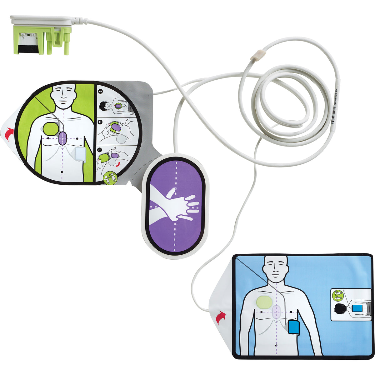 CPR Uni-Padz Adult & Pediatric Electrodes - SGZ855