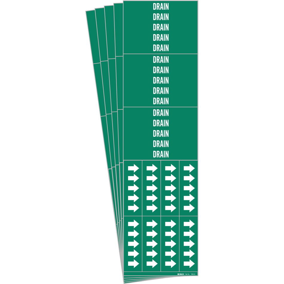 ""Drain"" Pipe Markers - SH780