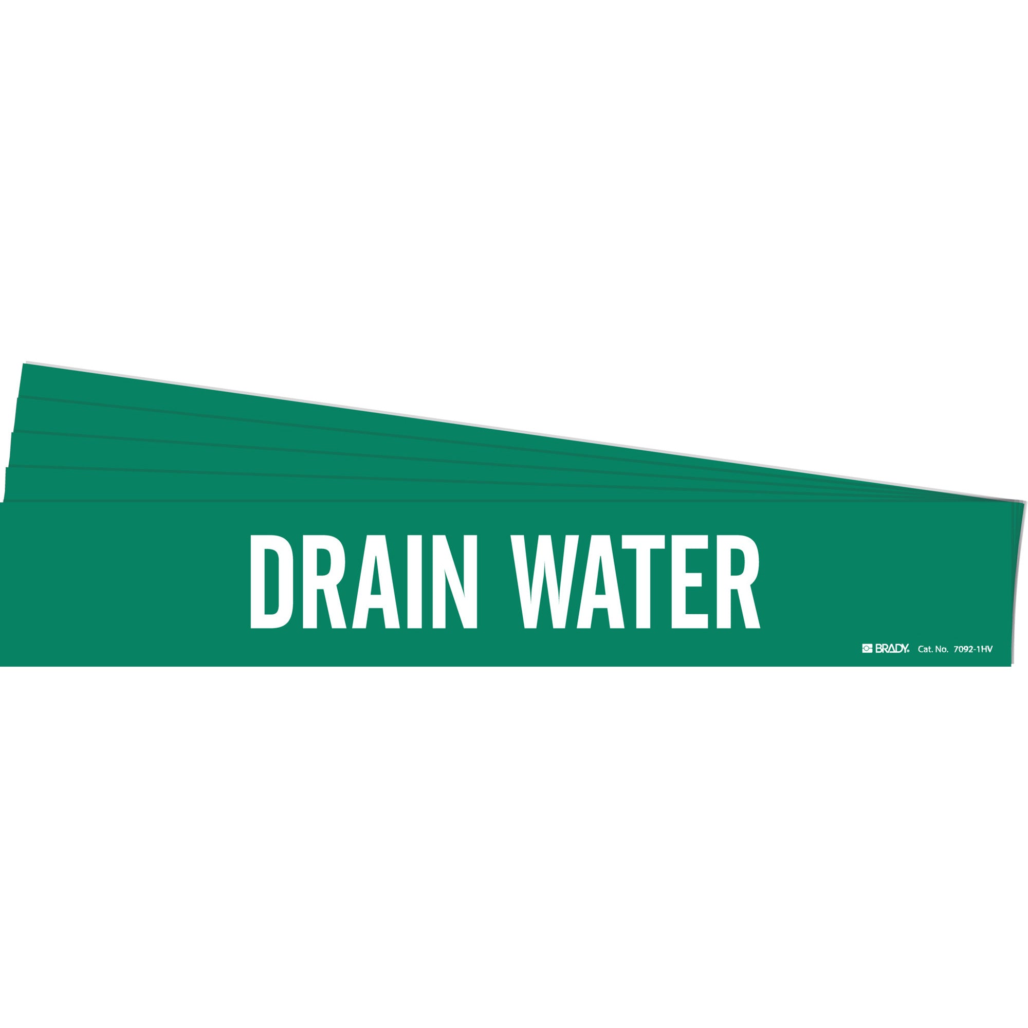 ""Drain Water"" Pipe Marker - SH785