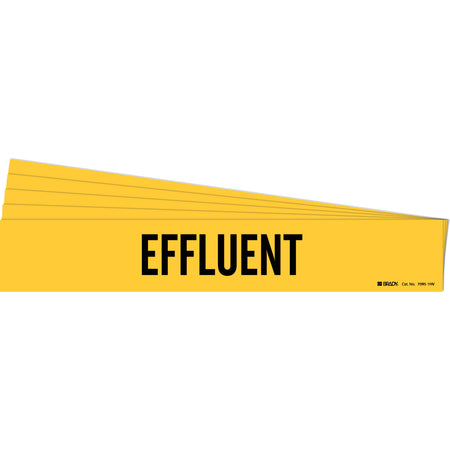 ""Effluent"" Pipe Marker - SH797
