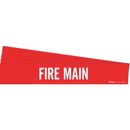 ""Fire Main"" Pipe Marker - SH853