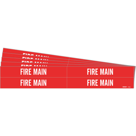 ""Fire Main"" Pipe Markers - SH855