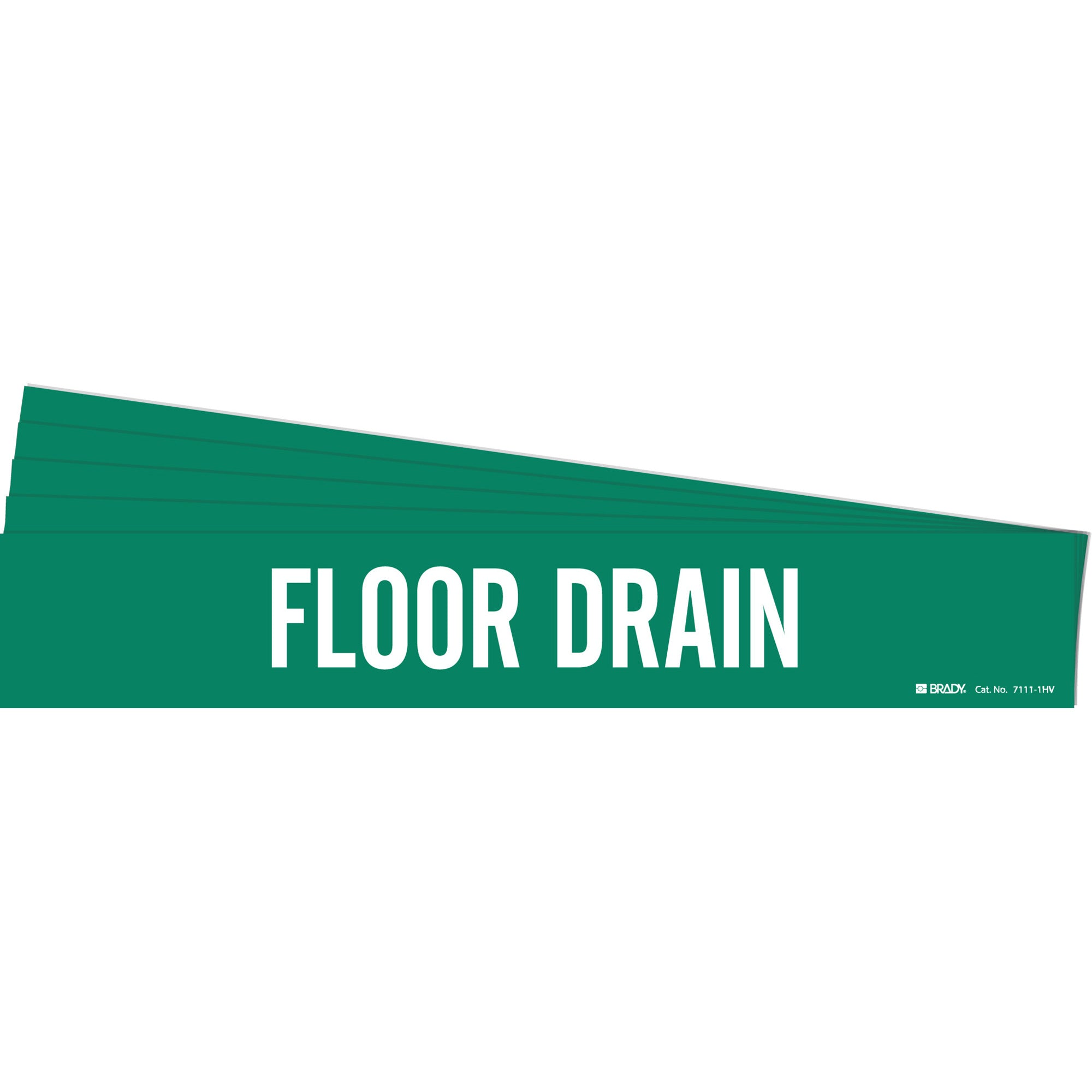 ""Floor Drain"" Pipe Marker - SH861