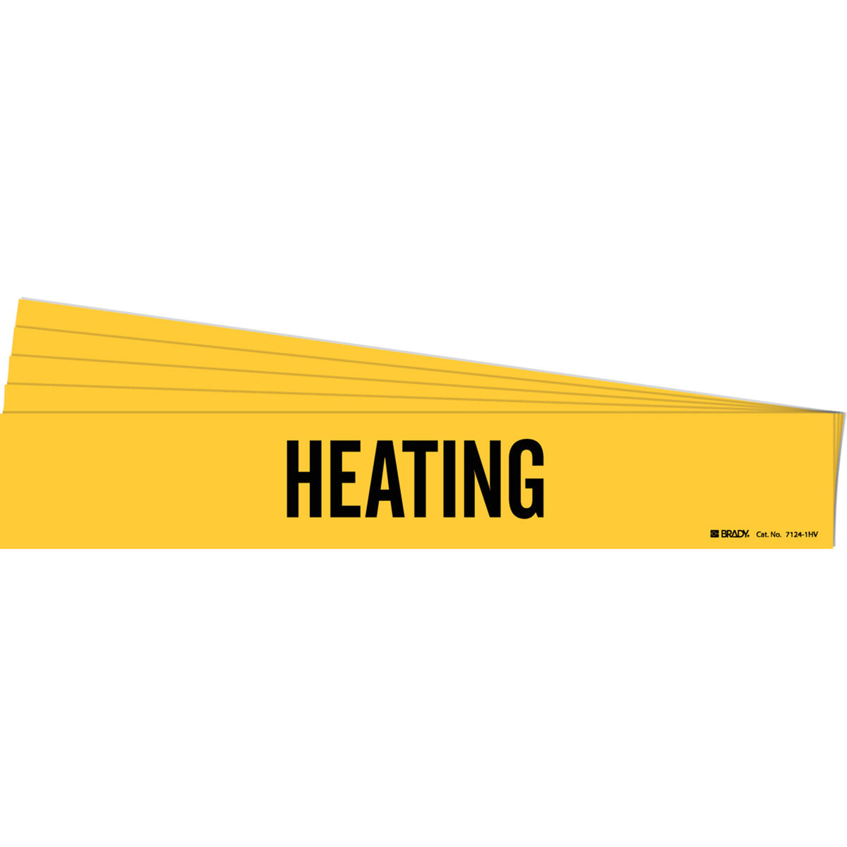""Heating"" Pipe Marker - SH913