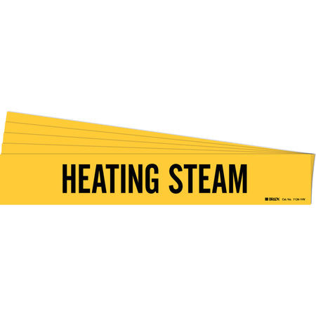 ""Heating Steam"" Pipe Marker - SH921