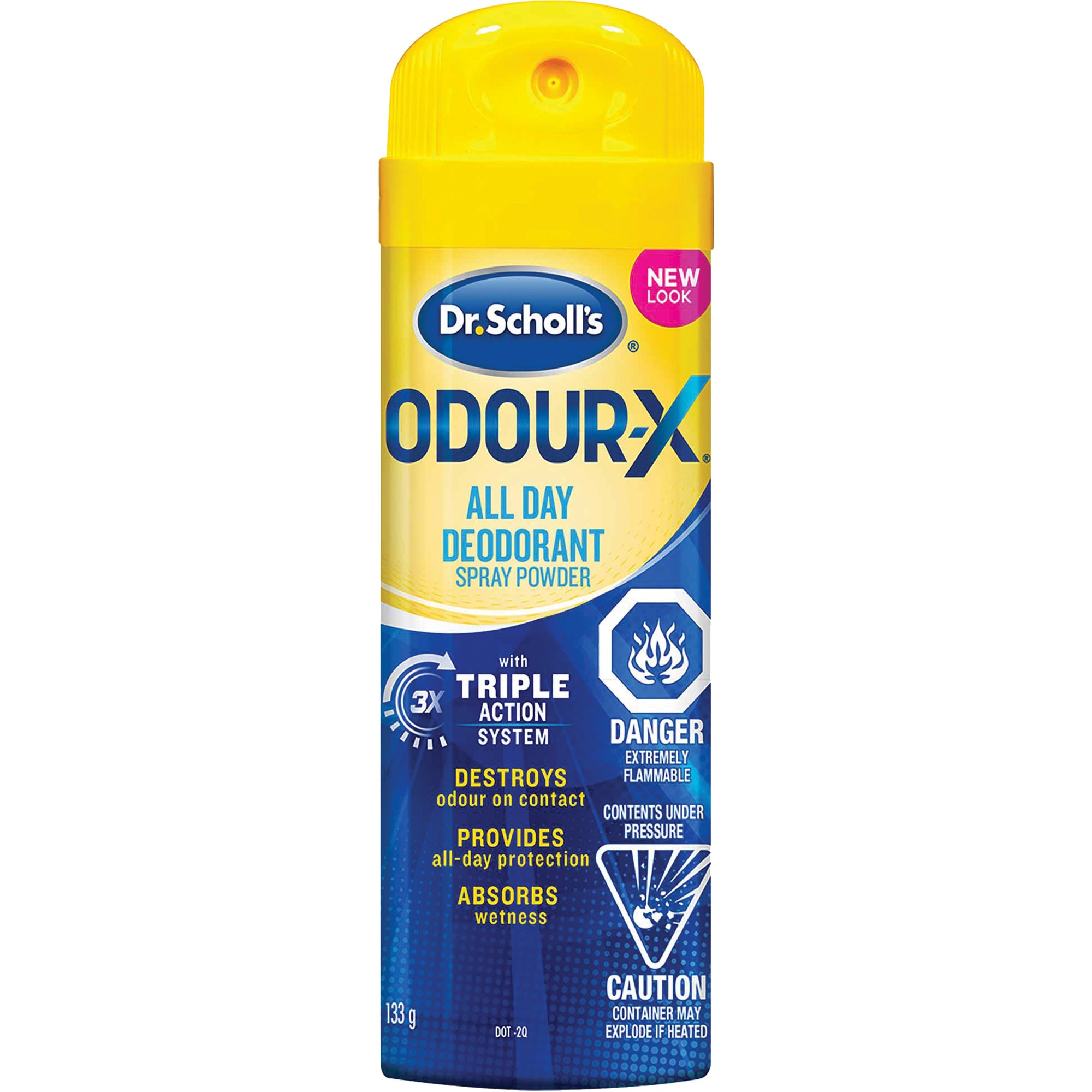 Dr. Scholl's® Odour Destroyers® All-Day Foot Deodorant Spray Powder - SHA624