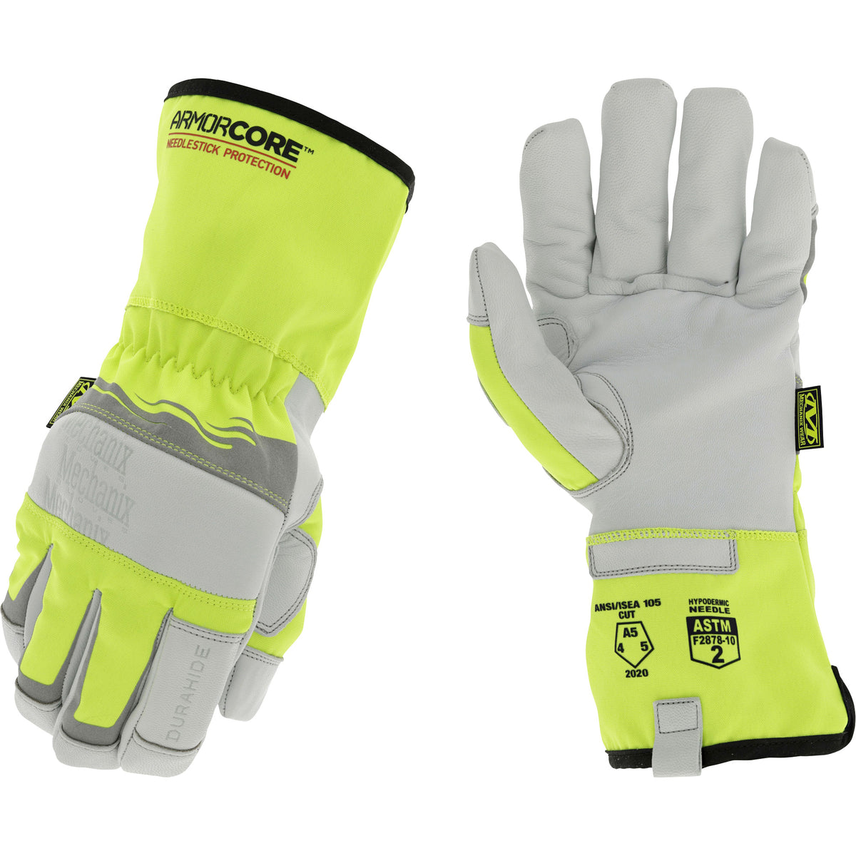 Hi-Viz Needlestick Protection Gloves - SHA680
