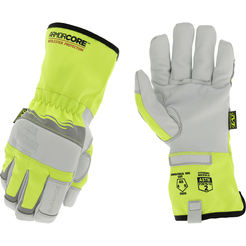 Hi-Viz Needlestick Protection Gloves - SHA680