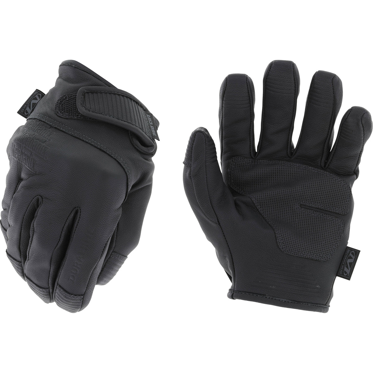 Leather Needlestick Law Enforcement Gloves - SHB707