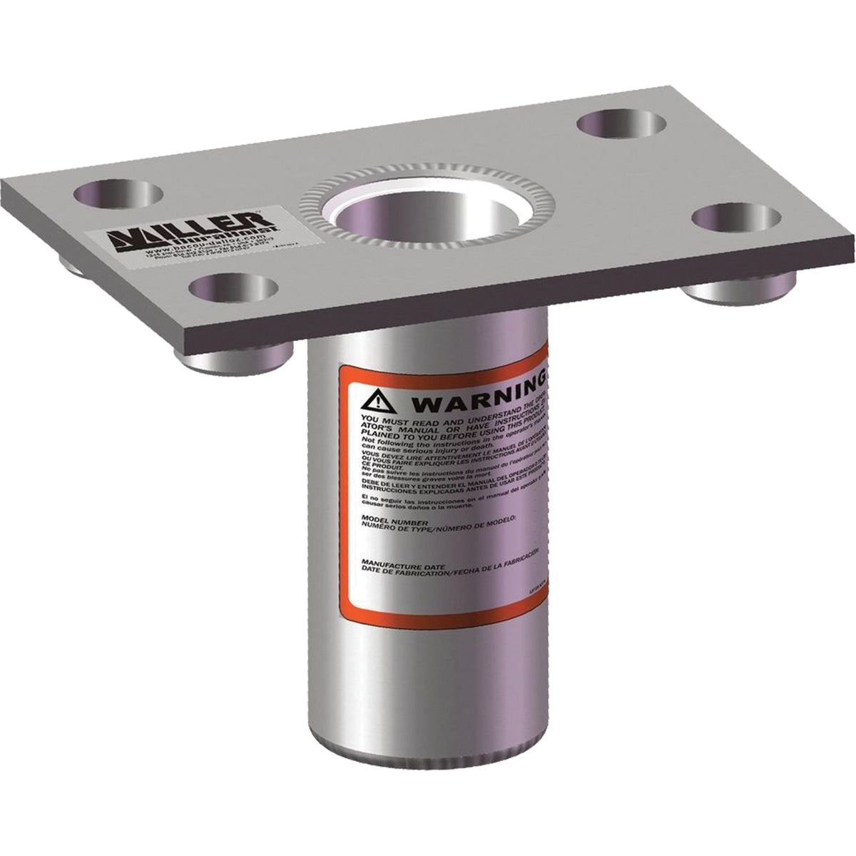 Miller® Flush Floor Mount Sleeve - SHB910