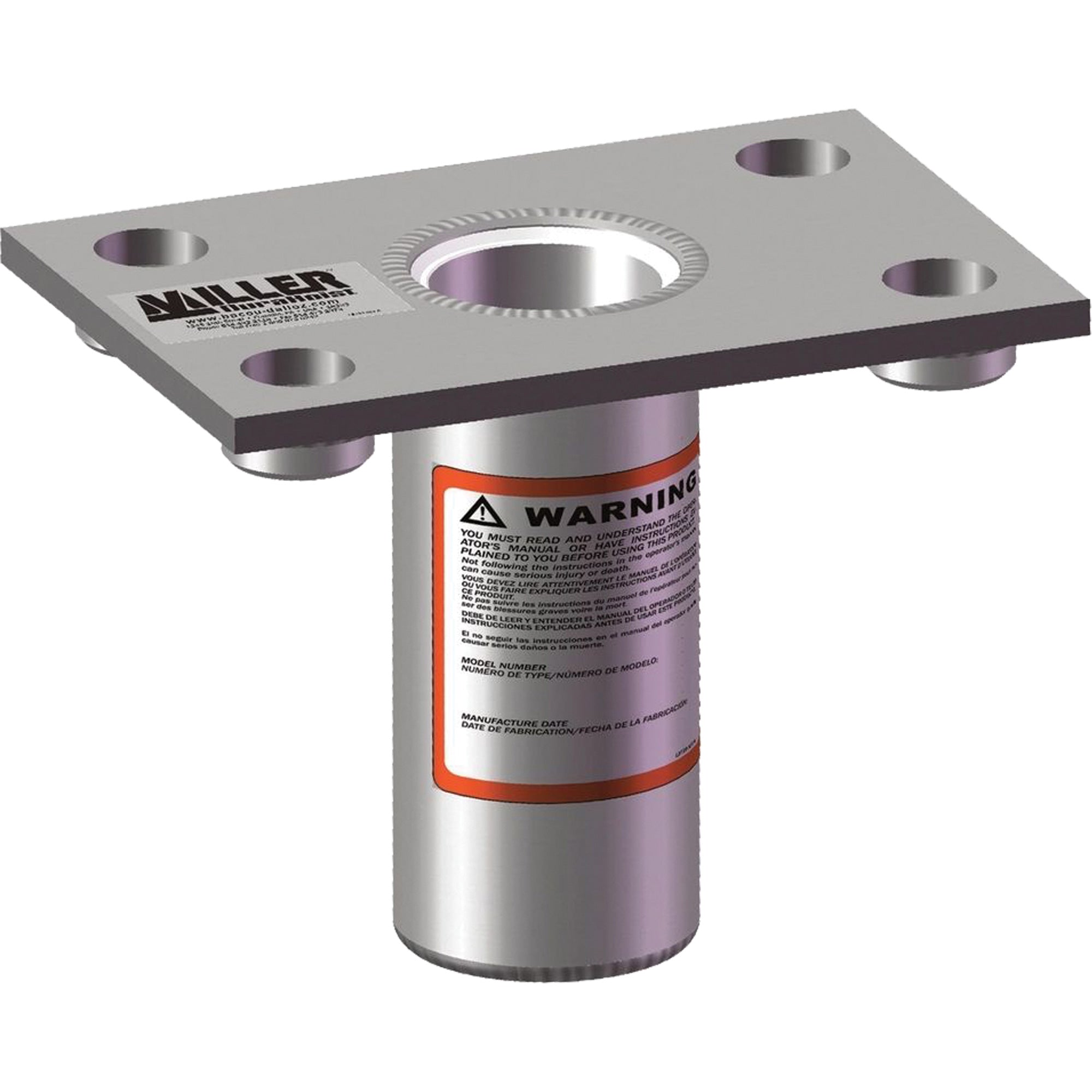 Miller® Flush Floor Mount Sleeve - SHB910