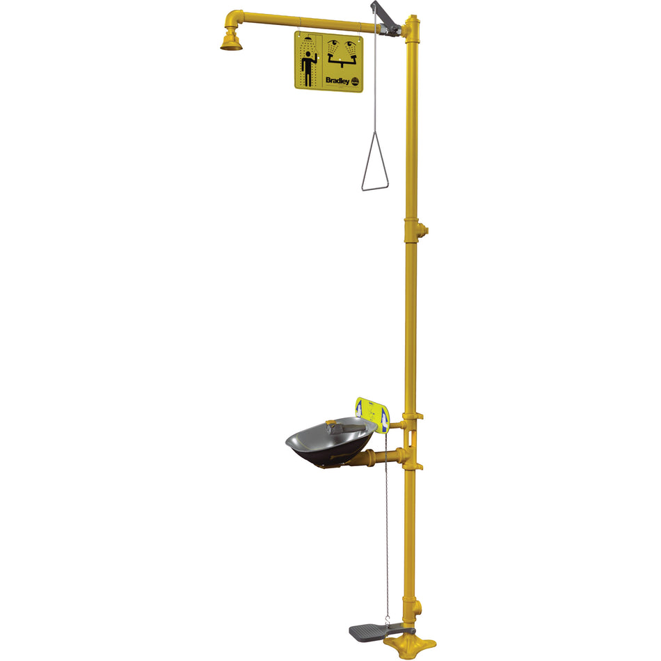 Halo Eye Wash & Safety Shower Station - SHB912
