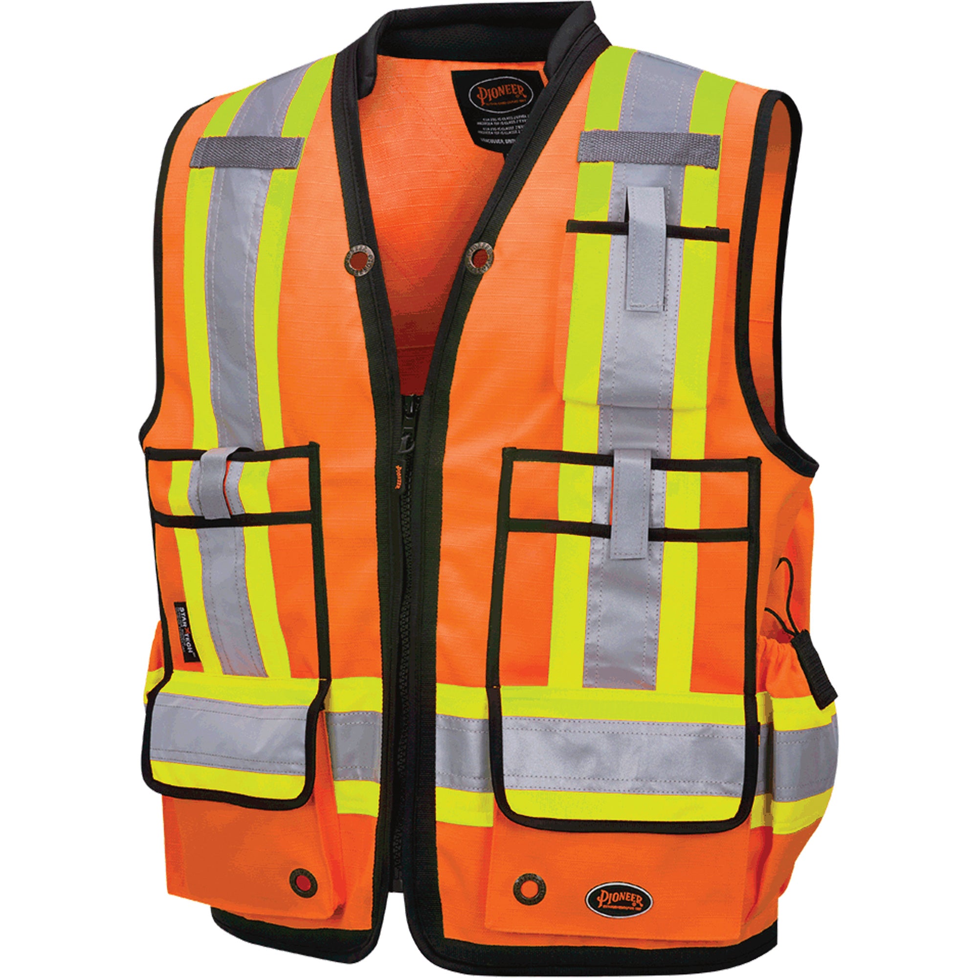 6676 High Visibility 1200D Surveyor's Vest - SHB913