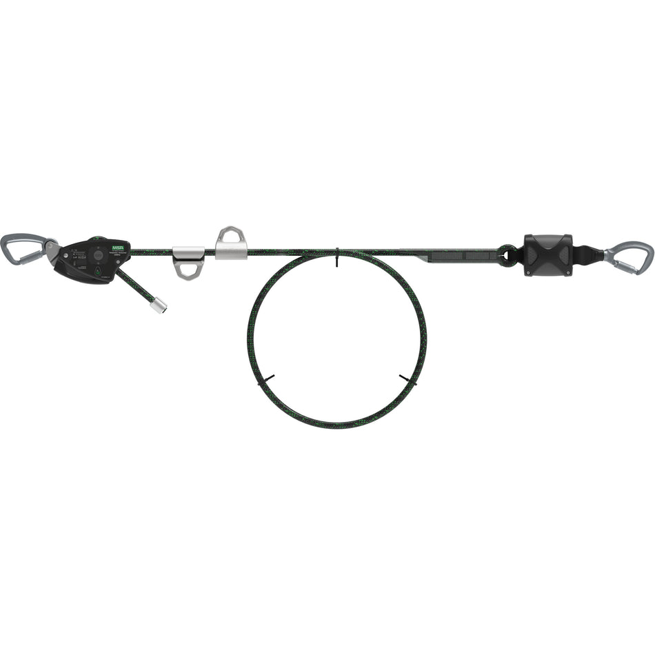 100' Rope Temporary Horizontal Lifeline - SHC088