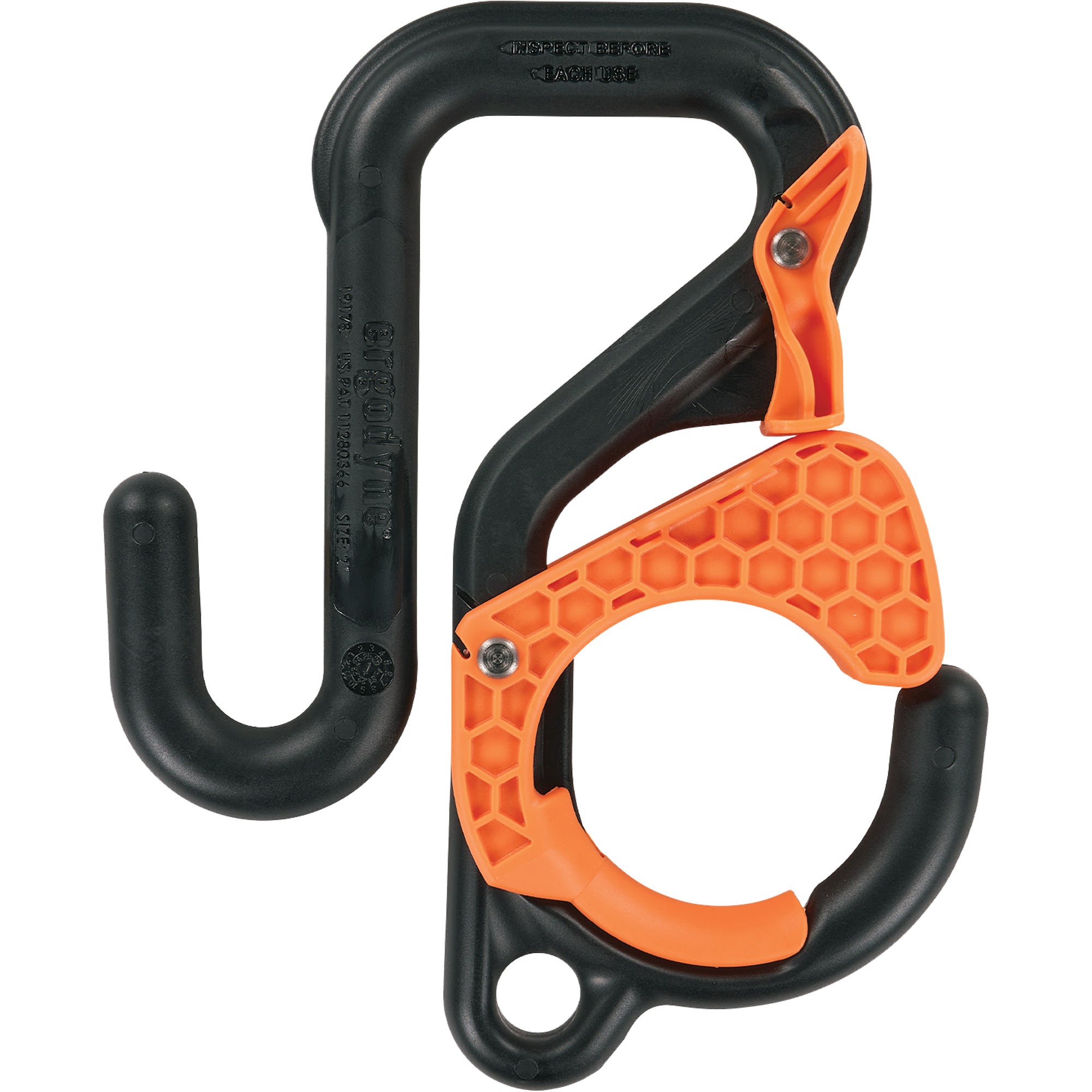 Squids 3178 2"" Locking Aerial Bucket Hook with Tethering Point - SHC113