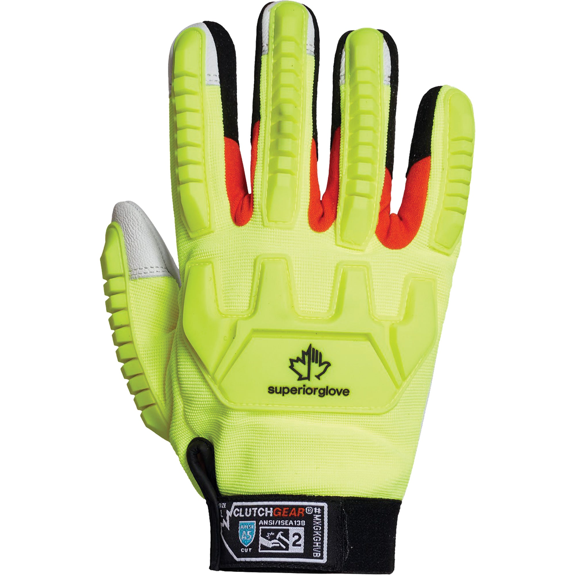 Clutch Gear® High-Visibility Cut-Resistant Gloves - SHC276
