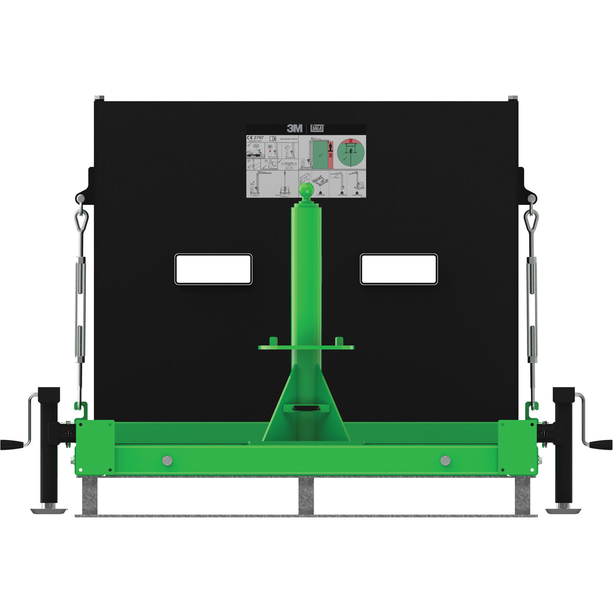 FlexiGuard™ M100 Portable Counterweight Base Without Concrete Fill - SHC312
