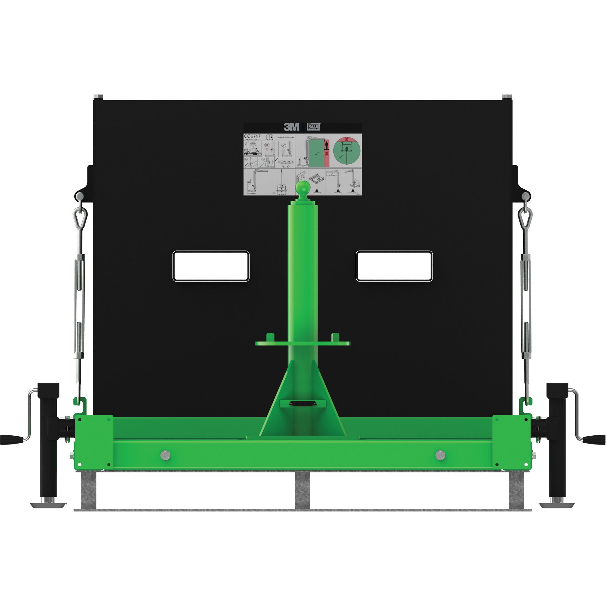 FlexiGuard™ M100 Portable Counterweight Base Without Concrete Fill - SHC312